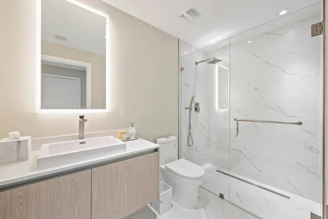 a view of a balcony with lake view and mountain view