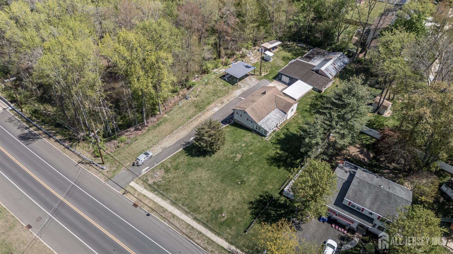 784 Yardville Hamilton Square Road Hamilton, NJ 08691 - Photo 42 of 47 an aerial view of house with yard