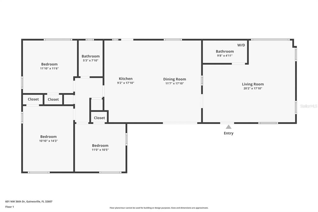 601 Northwest 36th Drive Gainesville, FL 32607 - Photo 33 of 36 a picture of a counter top space