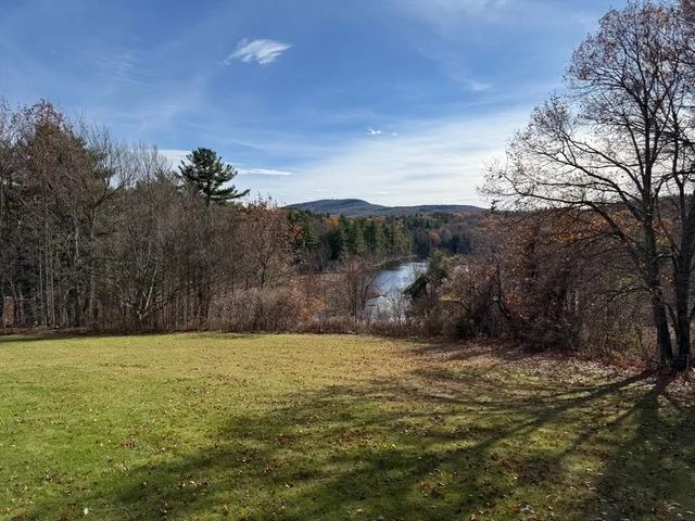 a view of outdoor space with mountain view