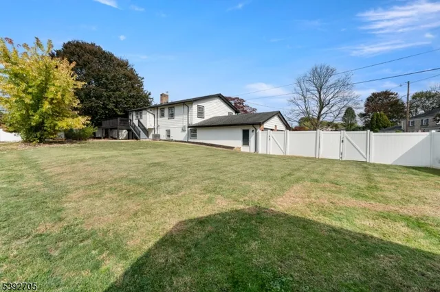 a house view with a outdoor space