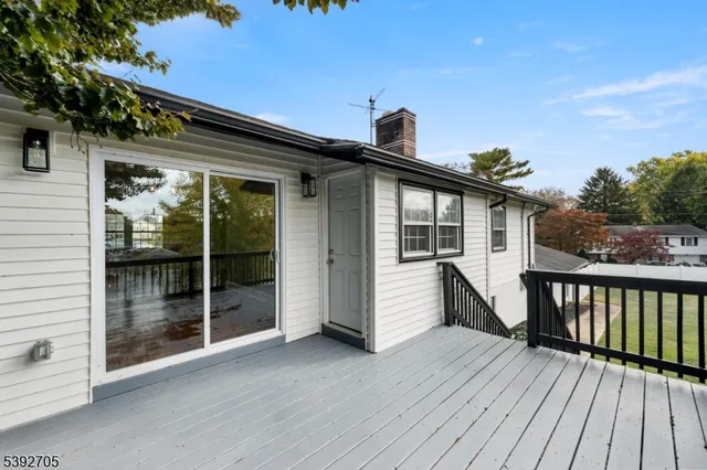 a front view of a house with balcony