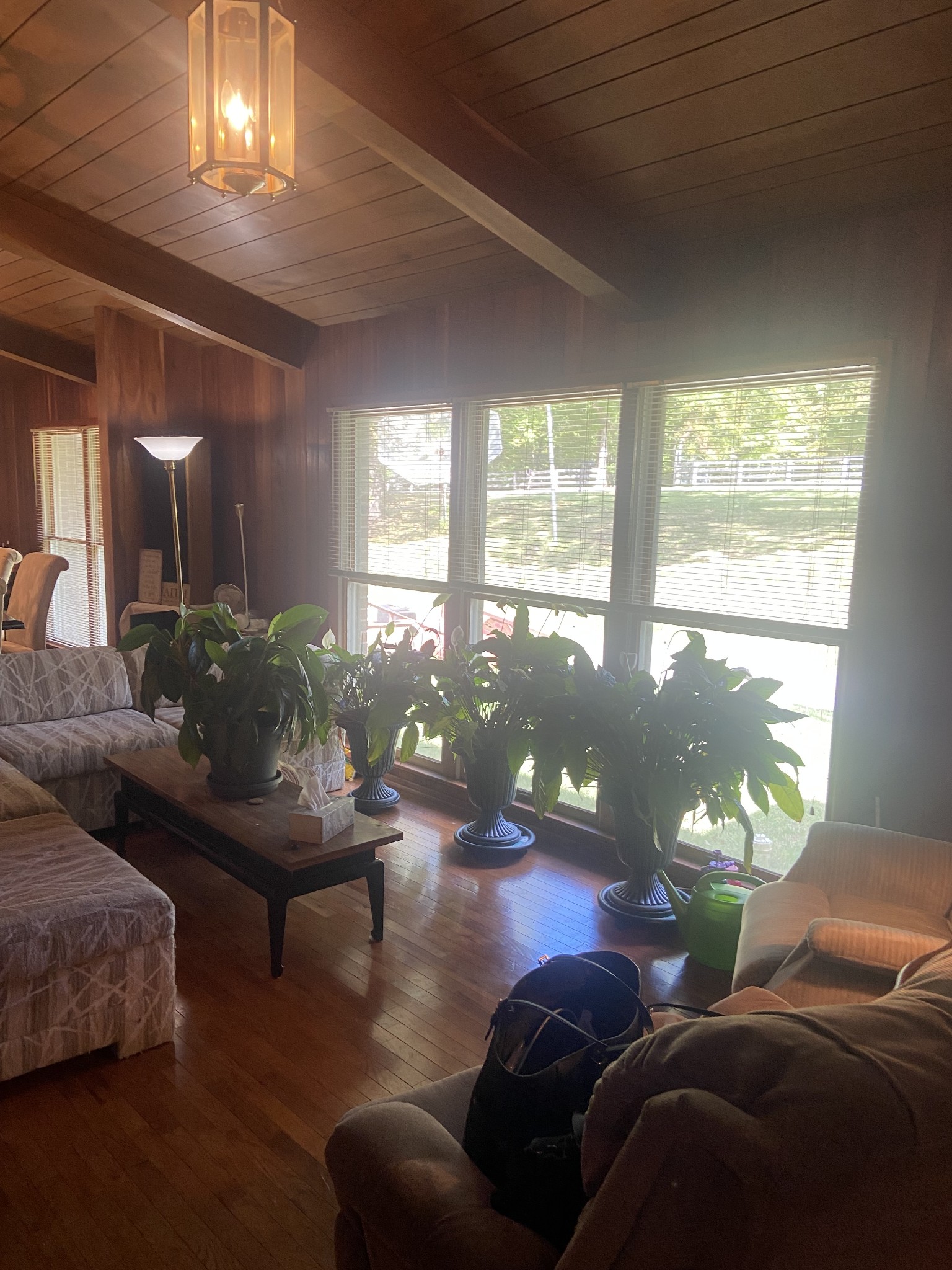 1071 Simms Heights Road Kingston Springs, TN 37082 - Photo 6 of 31 a living room with furniture and a large window