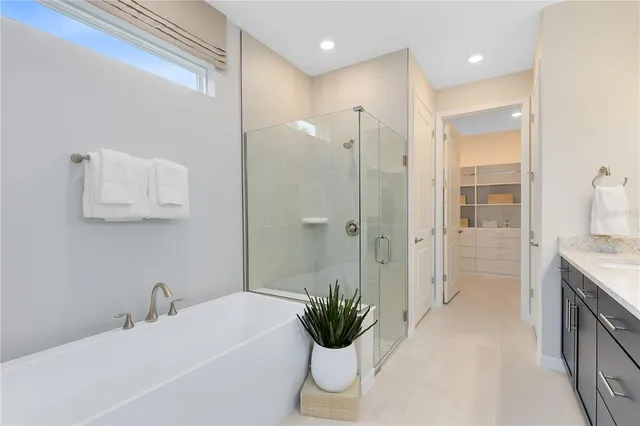 a view of walk in closet