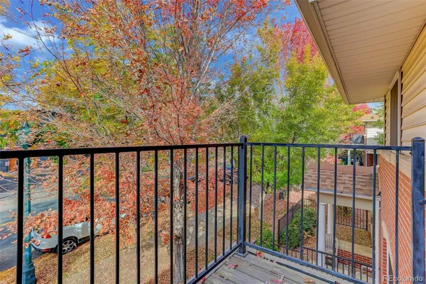 a view of small space with racks on the wall