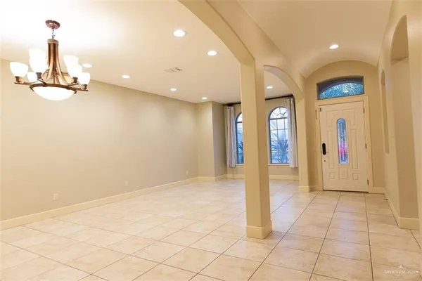 a view of a livingroom with a furniture