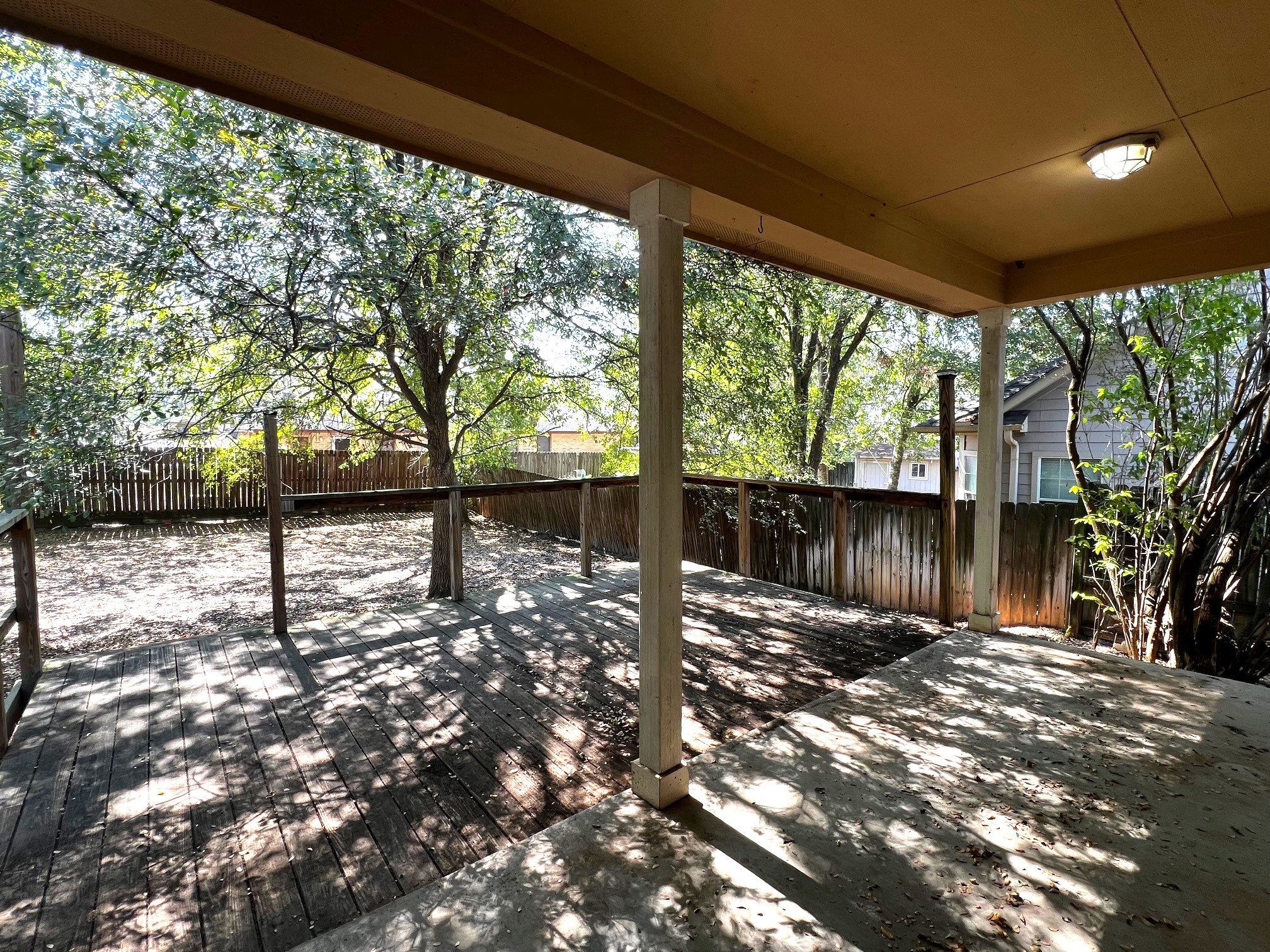170 Rose Mayer Loop La Grange, TX 78945 - Photo 19 of 19 a backyard of a house with lots of green space