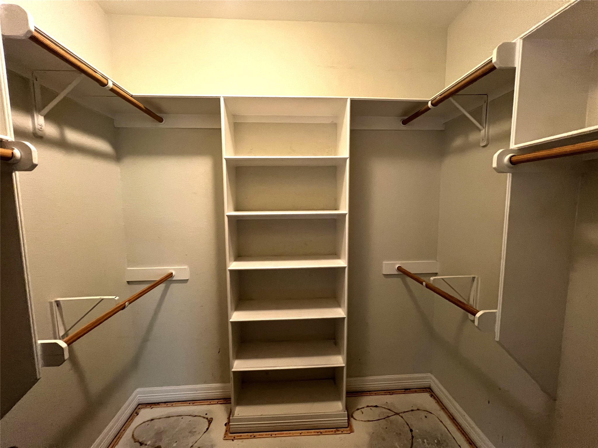170 Rose Mayer Loop La Grange, TX 78945 - Photo 6 of 19 a view of walk in closet with empty racks