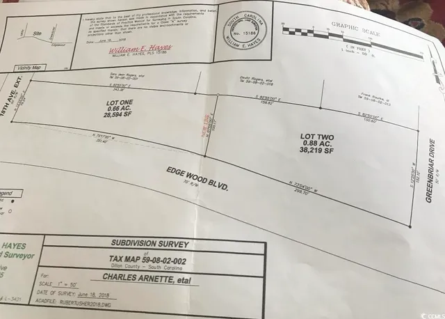 $28,000 | Edgewood Drive, Dillon, SC 29536