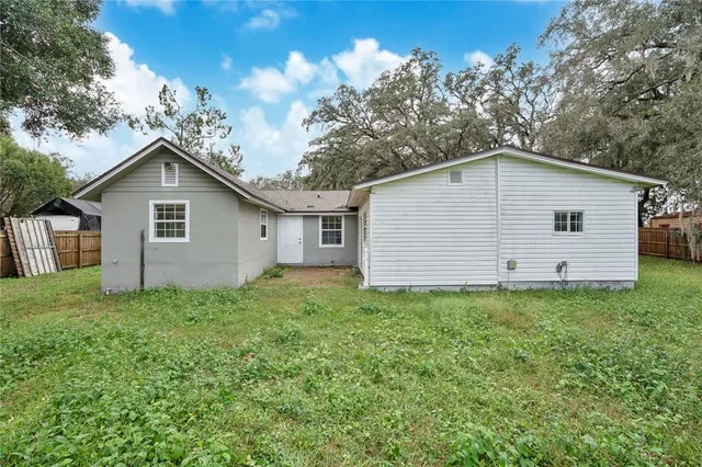 a house with a outdoor space