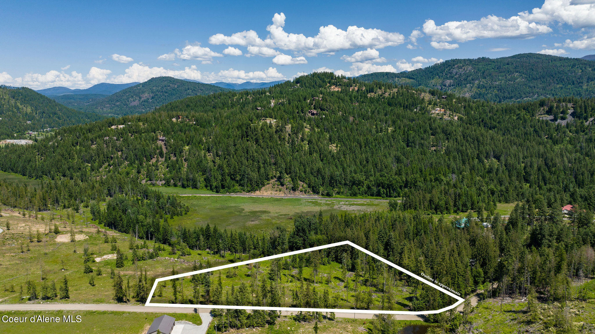 8360 Sunnyside Road Sandpoint, ID 83864 - Photo 11 of 23 Aerial 2