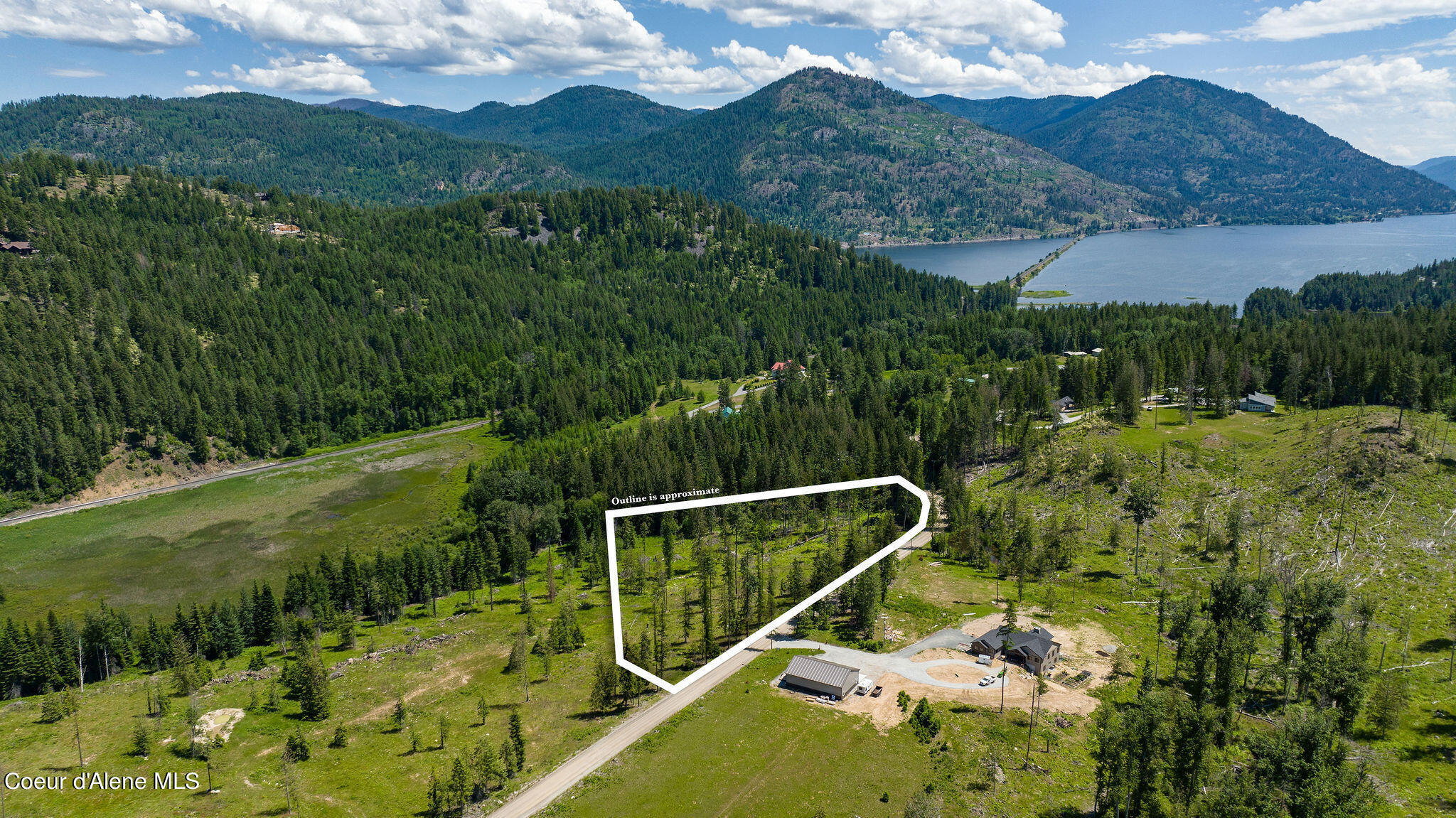 8360 Sunnyside Road Sandpoint, ID 83864 - Photo 15 of 23 Aerial 4