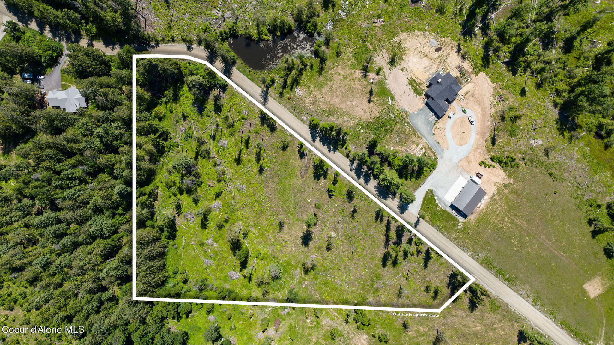 8360 Sunnyside Road Sandpoint, ID 83864 - Photo 19 of 23 Aerial 8