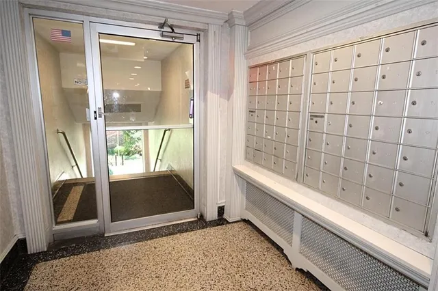 a view of front door