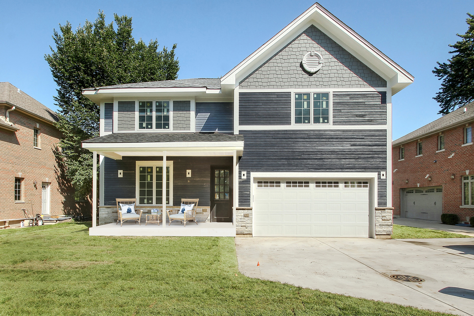 2800 Central Road Glenview, IL 60025 - Photo 1 of 31 a front view of a house with a yard