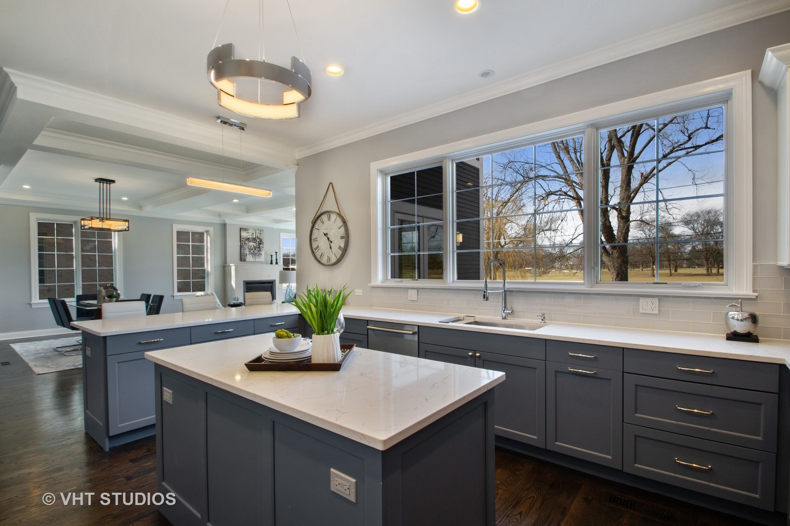 2800 Central Road Glenview, IL 60025 - Photo 7 of 31 a kitchen with a sink and large window