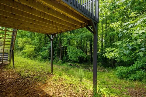 a view of a garden