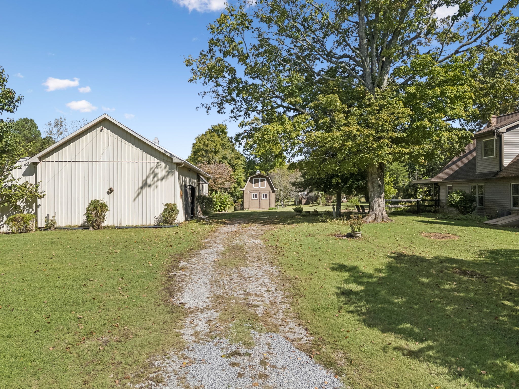 701 Hafner Road Charlotte, TN 37036 - Photo 12 of 52 a view of a yard with a house and a tree