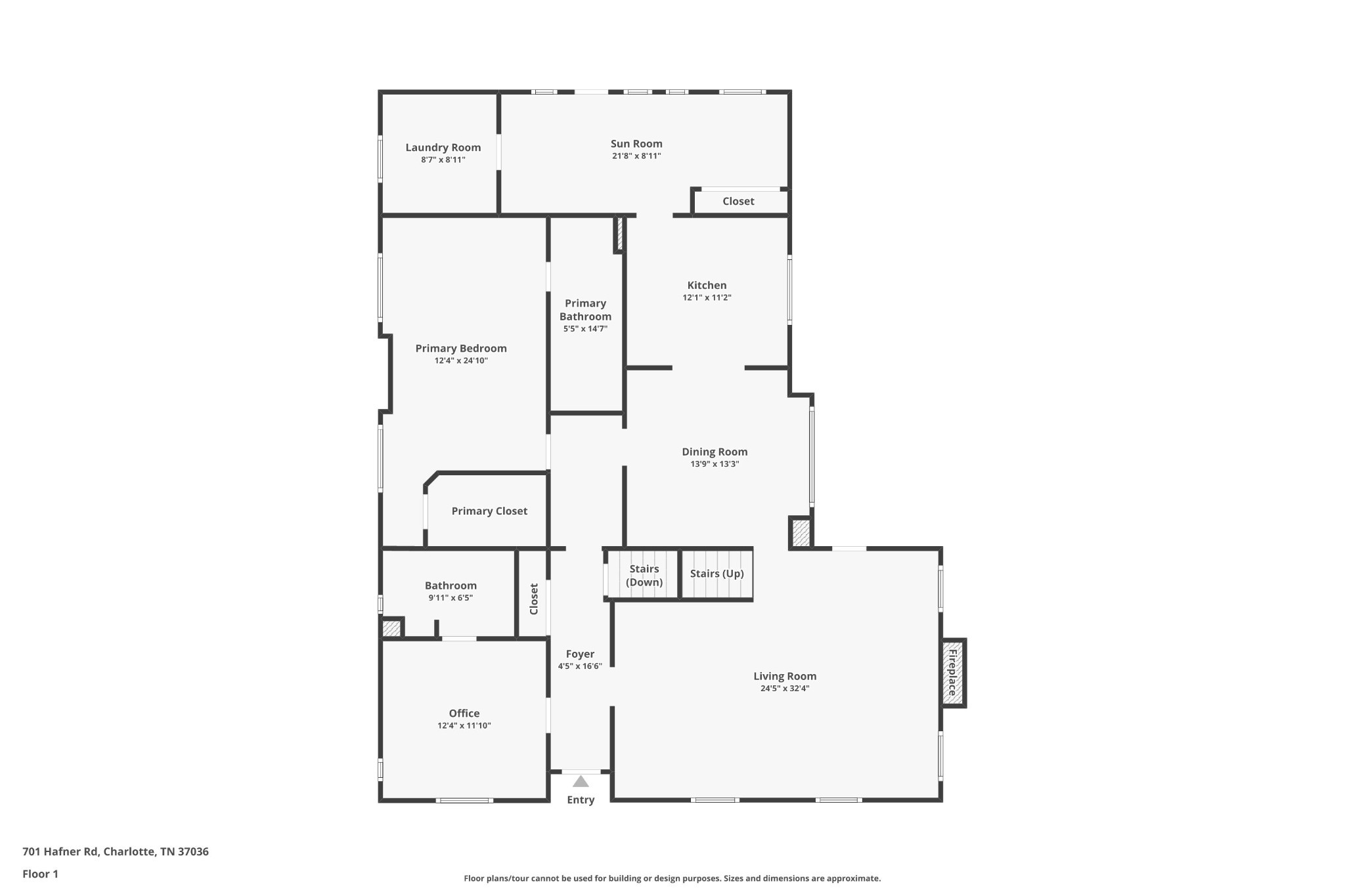 701 Hafner Road Charlotte, TN 37036 - Photo 15 of 52 a picture of floor plan