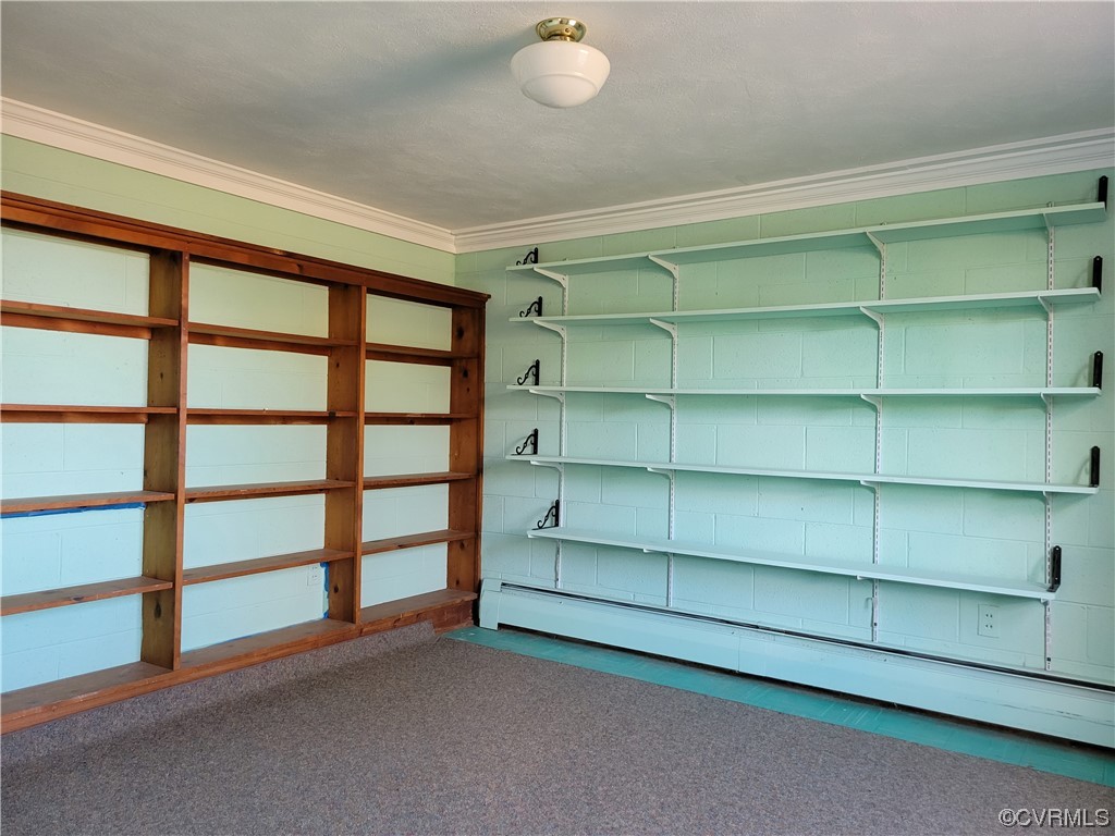 405 Locklies Creek Road Topping, VA 23169 - Photo 30 of 30 a view of an empty room with empty shelves
