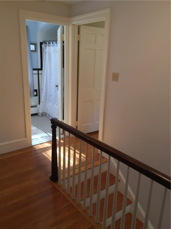 90 Progress Street Lincoln, RI 02865 - Photo 17 of 31 Hardwoods Continue Up The Stairs To A Large Landing.