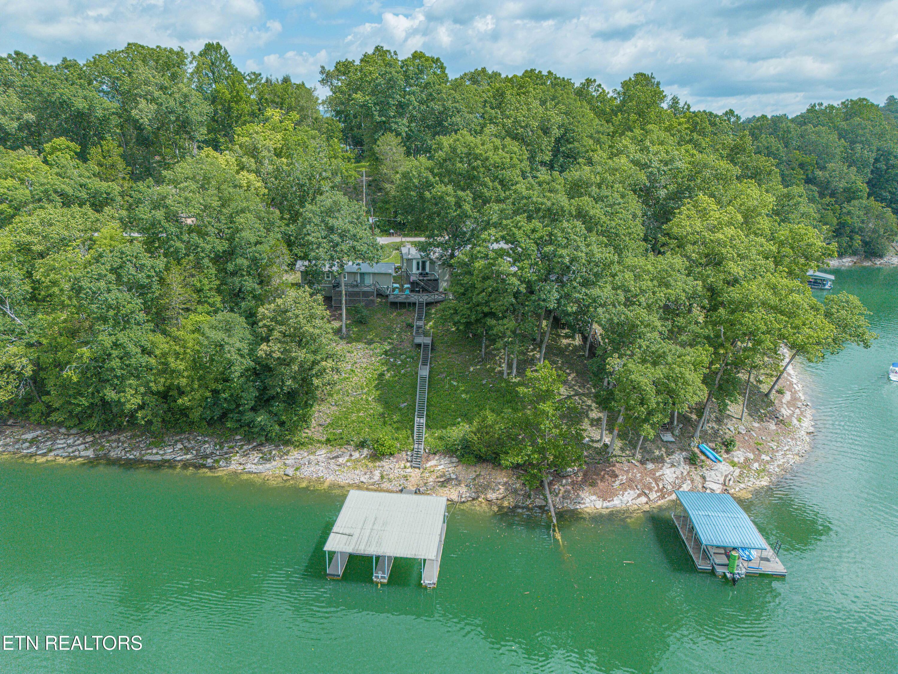 810 Indian River Boat Dock Road Jacksboro, TN 37757 - Photo 5 of 51 Drone-5