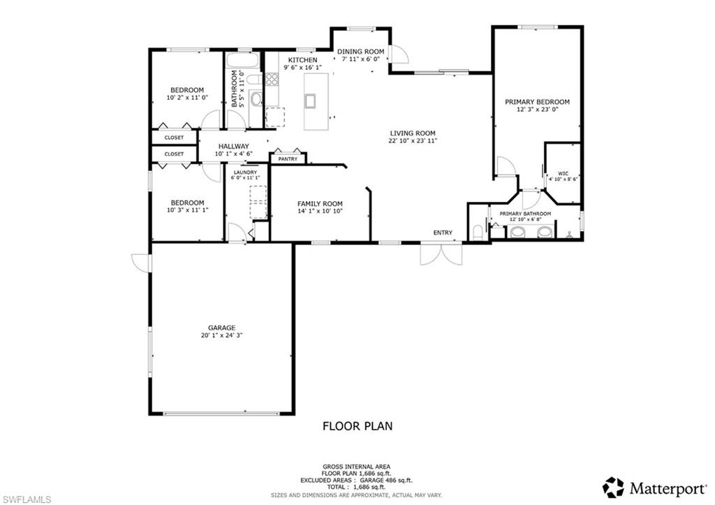 176 Venus Cay Naples, FL 34114 - Photo 49 of 50 View of room layout