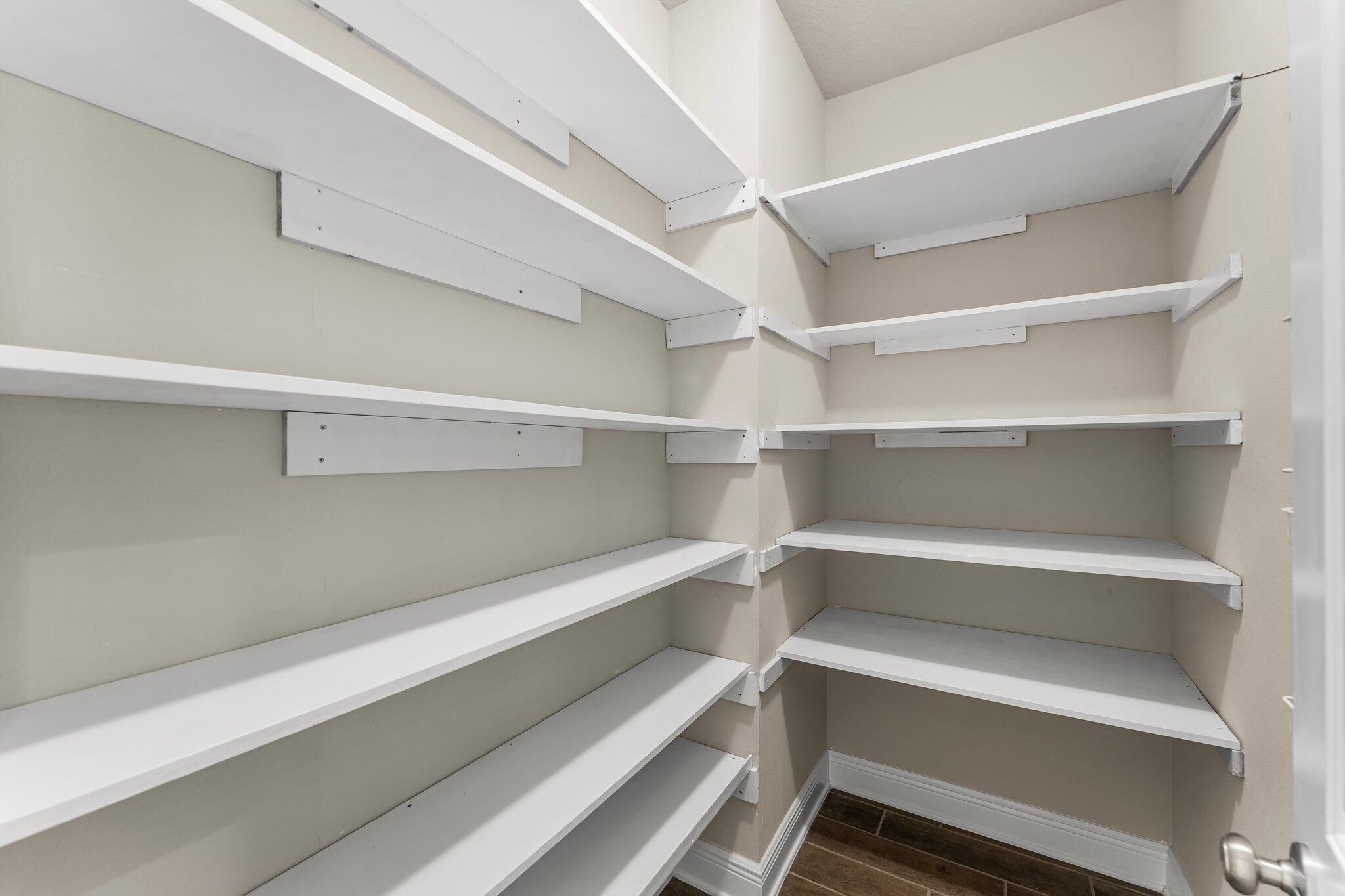 29 Buddy Lane Santa Rosa Beach, FL 32459 - Photo 24 of 47 a view of an empty walk in closet