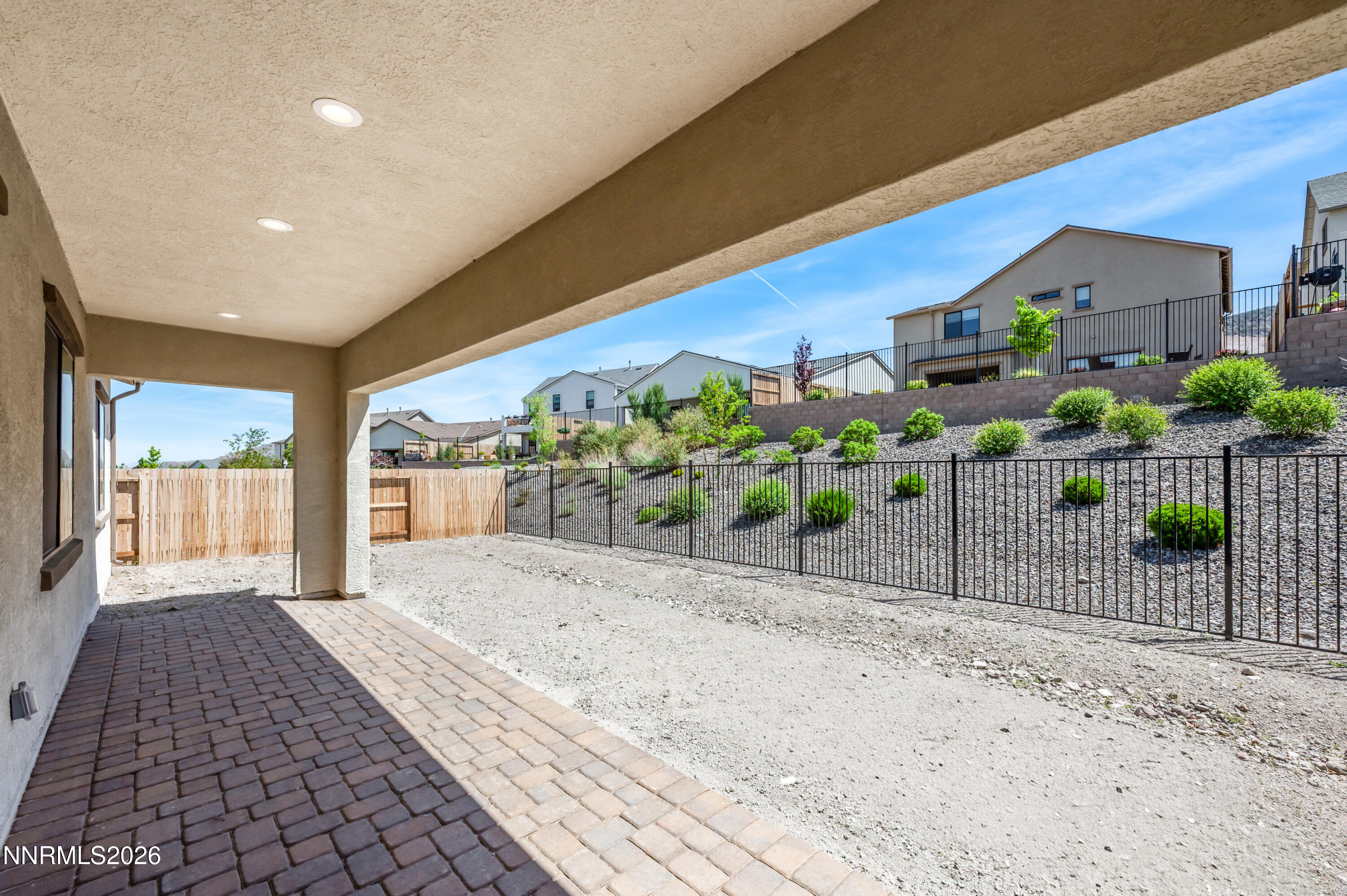 15024 Emerald Sunset Lane Reno, NV 89521 - Photo 49 of 73 a balcony view with a garden space