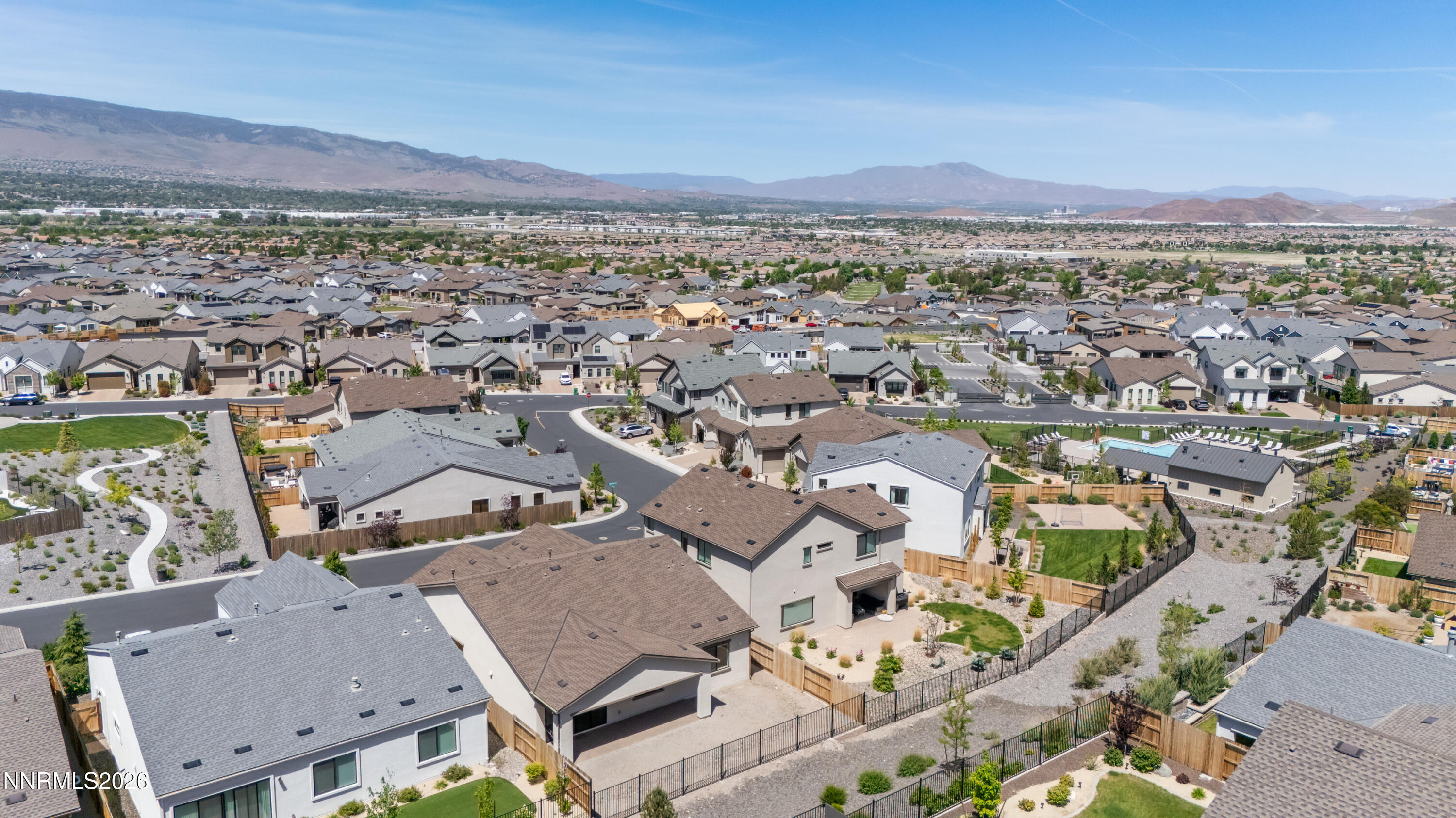 15024 Emerald Sunset Lane Reno, NV 89521 - Photo 61 of 73 an aerial view of multiple house
