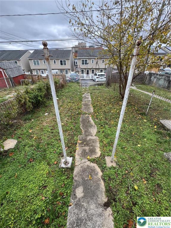 424 Liberty Street Allentown, PA 18102 - Photo 14 of 15 a view of a yard with a fountain