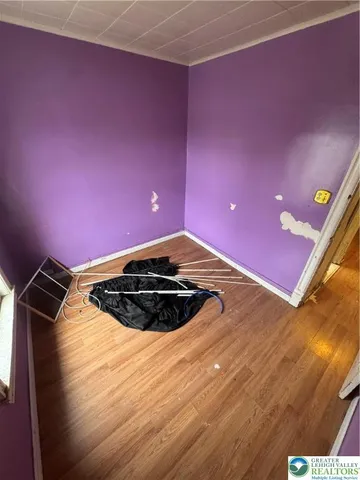 a view of a room with closet