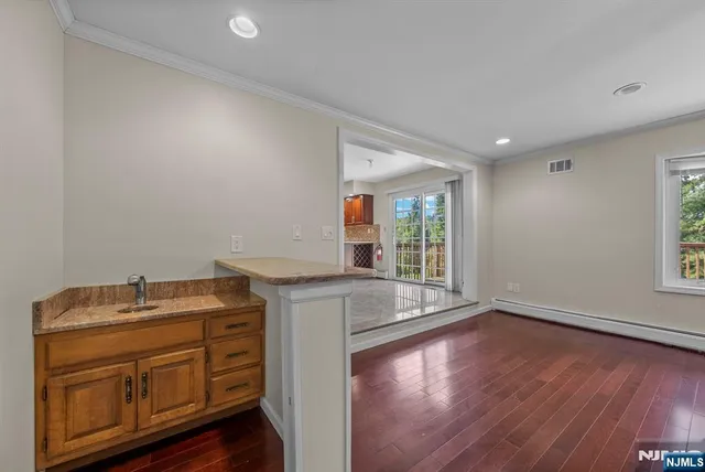 a room with storage and utility