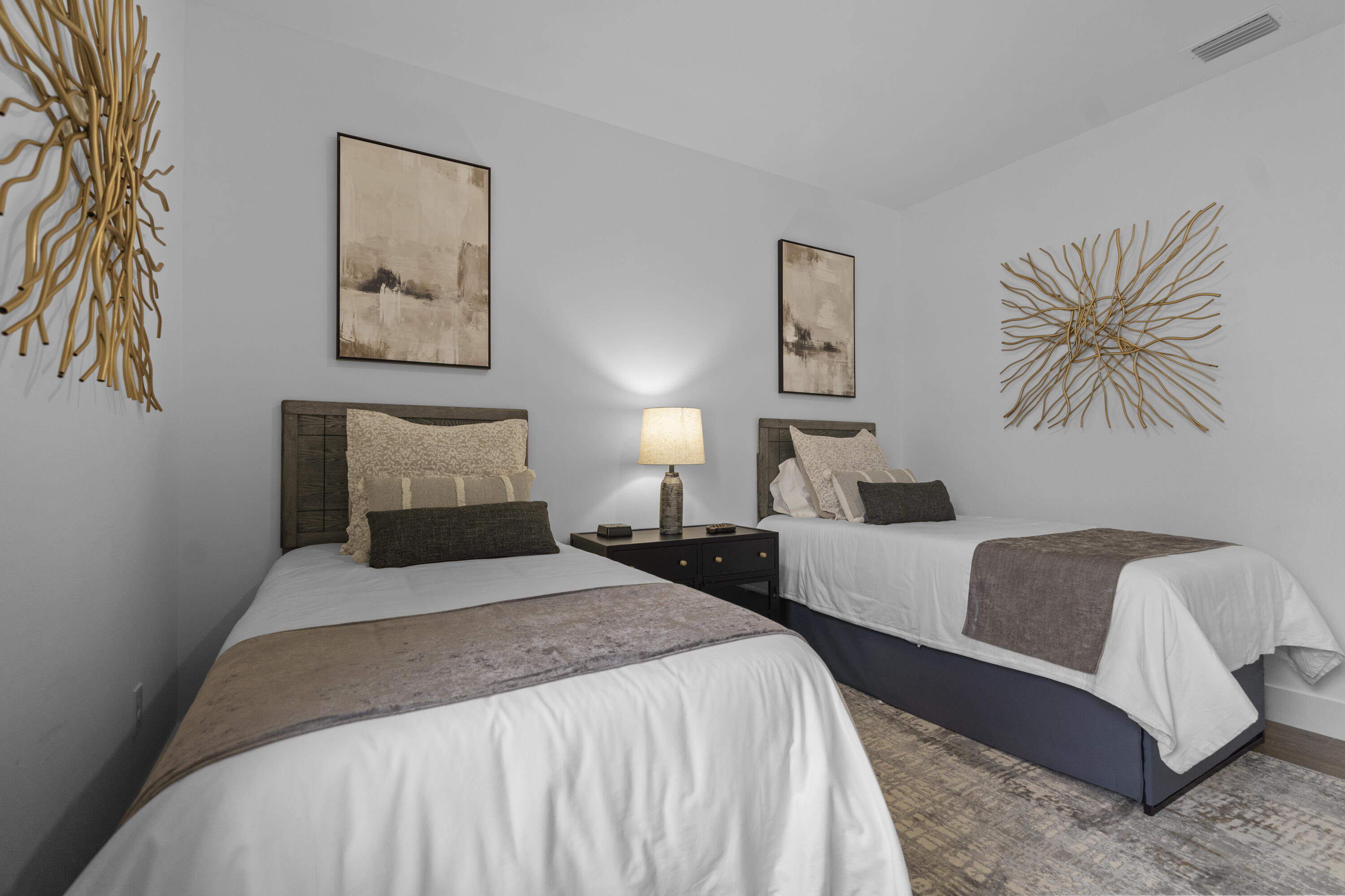 601 Southwest 3rd Street Delray Beach, FL 33444 - Photo 37 of 75 a bedroom with bed and a painting on the wall