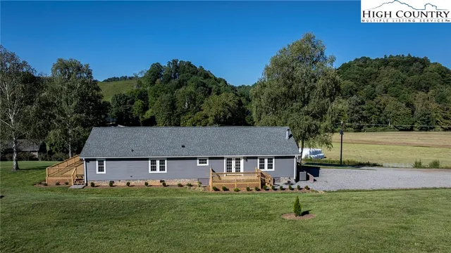a view of a green field