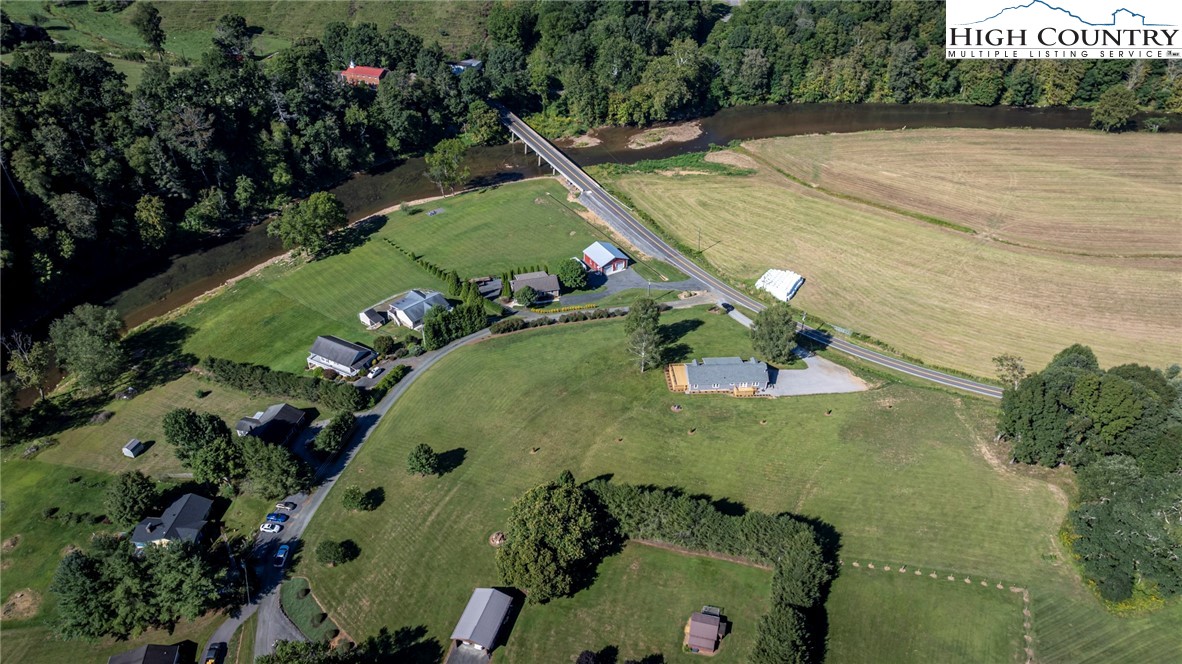 101 Beau Rivage Drive Crumpler, NC 28617 - Photo 45 of 47 an aerial view of a house