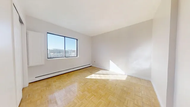 a view of empty room with window