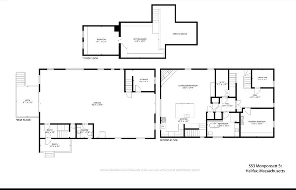 $599,900 | 553 Monponsett Street, Halifax, MA 02338