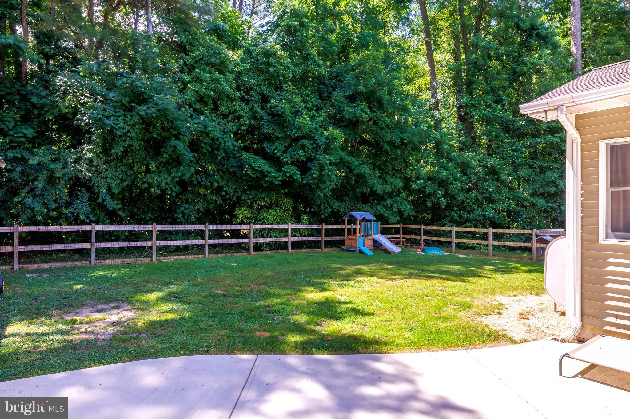 11275 Central Avenue Ridgely, MD 21660 - Photo 32 of 46 Fenced Side Yard