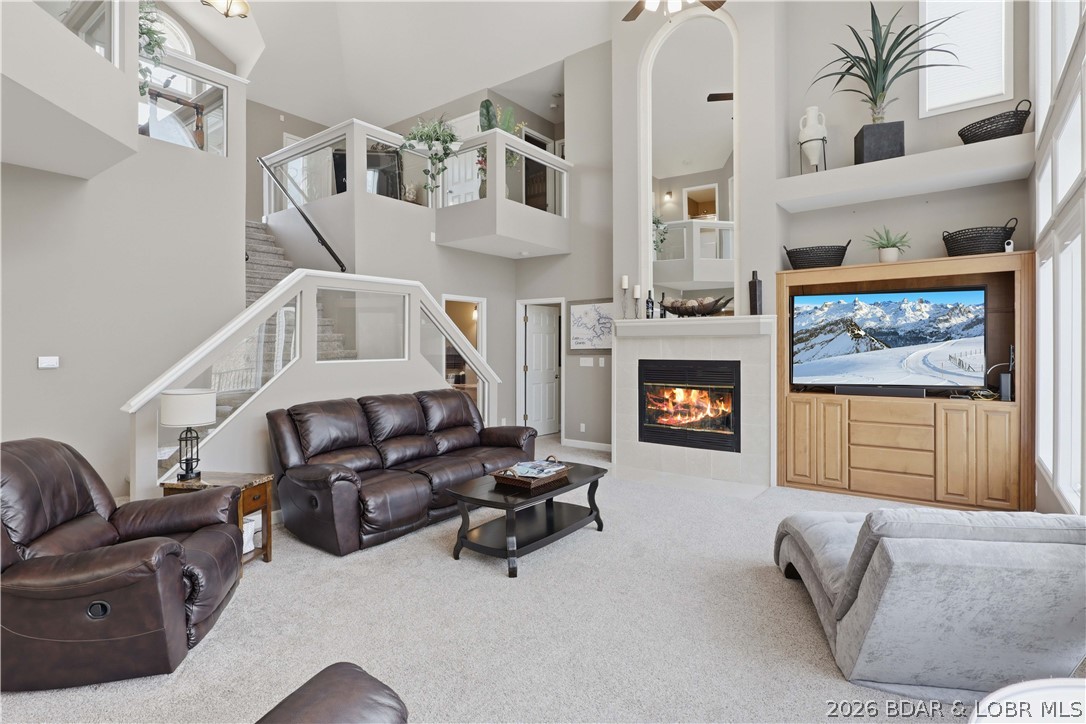 231 Ridgewood Drive Lake Ozark, MO 65049 - Photo 3 of 56 Tall ceilings and tons of room to entertain