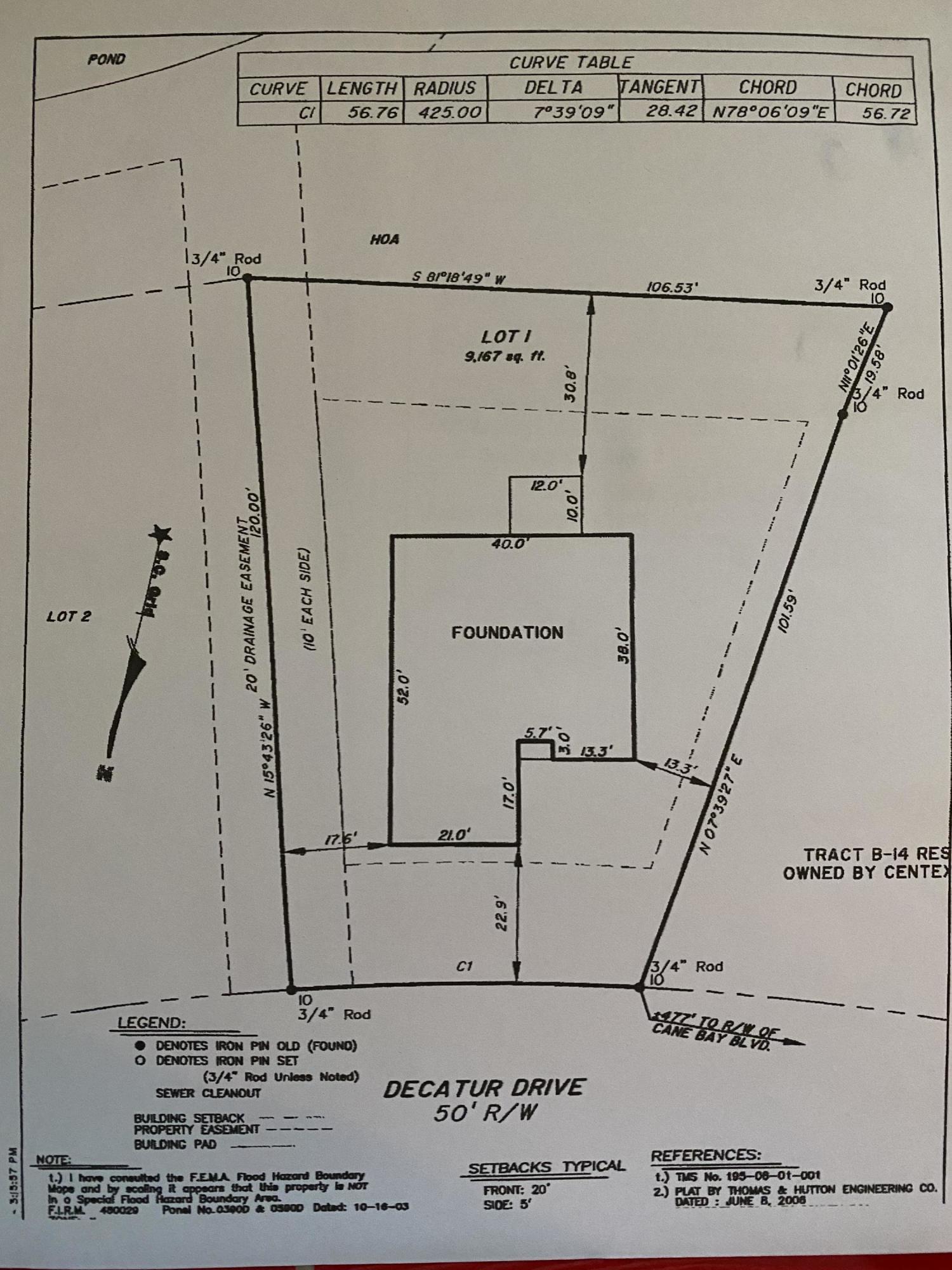 115 Decatur Drive Summerville, SC 29486 - Photo 39 of 40 Plot