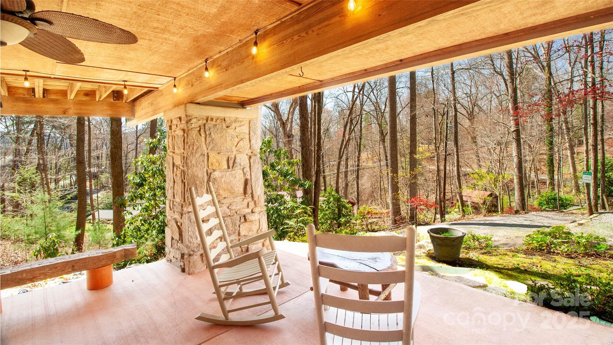 280 Kilgore Road Waynesville, NC 28785 - Photo 34 of 45 a view of an outdoor space with a patio