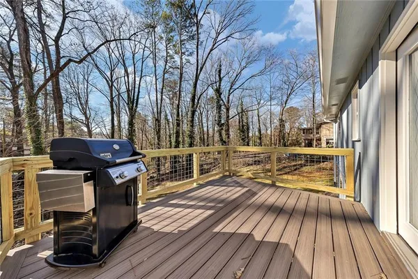 a view of outdoor space with seating