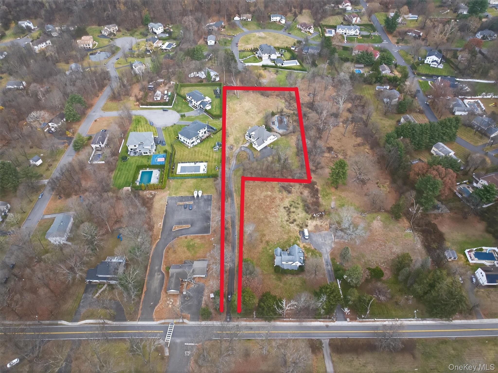 120 East Willow Tree Road Spring Valley, NY 10977 - Photo 46 of 49 View of property location with property parcel outlined