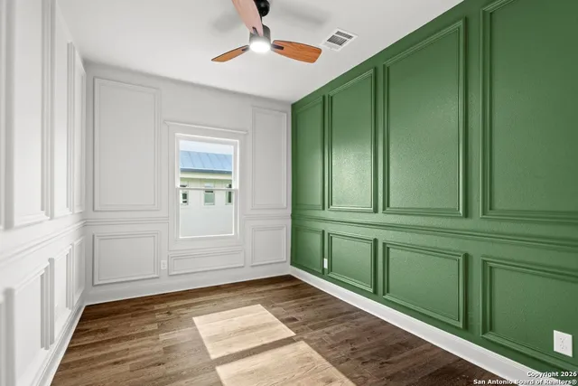 a view of an entryway with front door