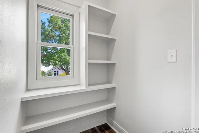 a view of room and window