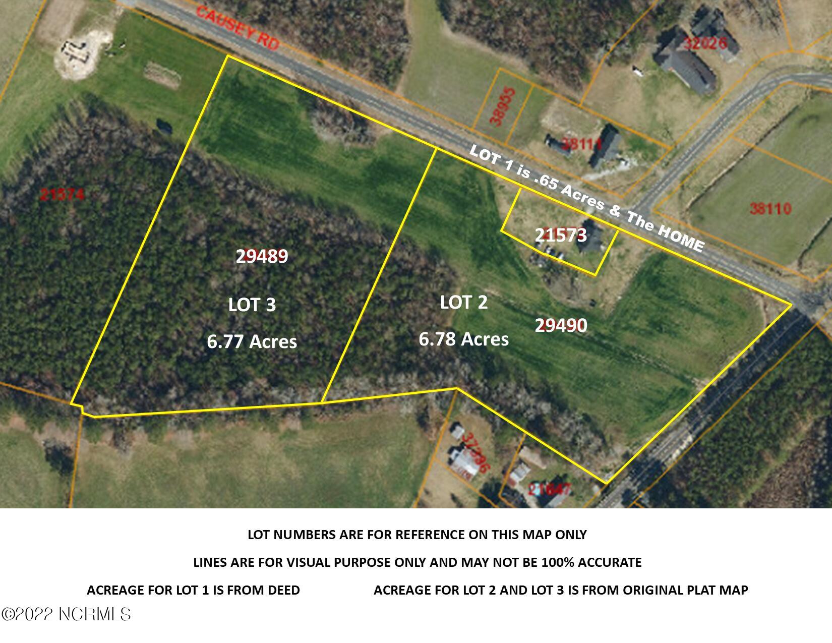 2817 Causey Road Kinston, NC 28501 - Photo 2 of 22 CAUSEY RD GIS PIC