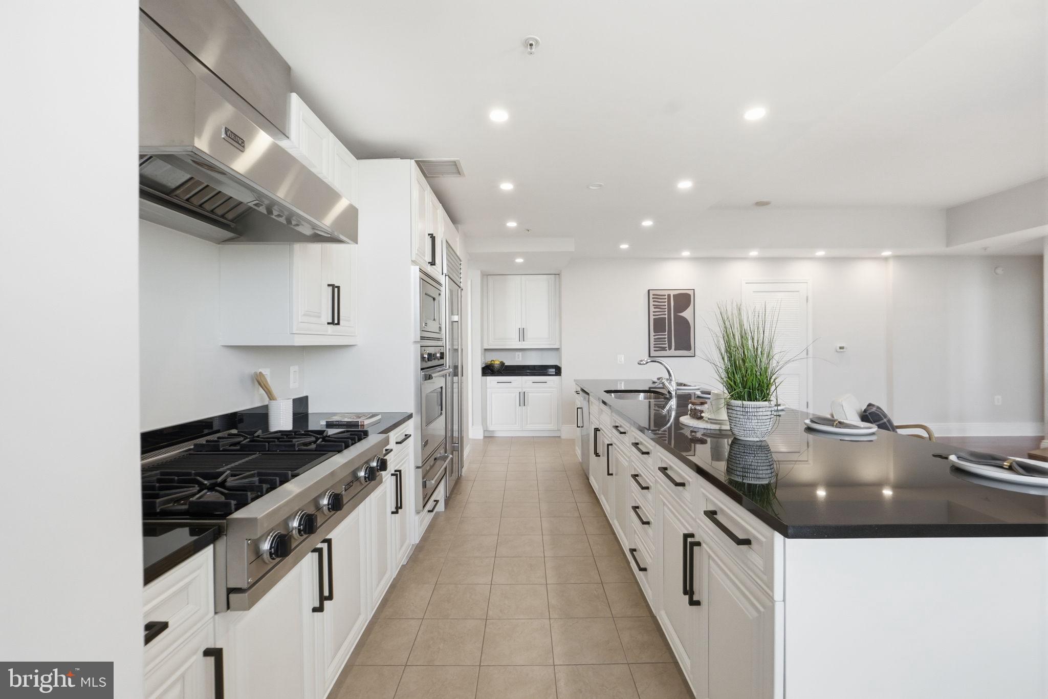 11990 Market Street, Unit 2103 Reston, VA 20190 - Photo 10 of 78 Sleek modern kitchen with elegant finishes.