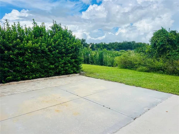 a view of outdoor space yard and mountain view in back