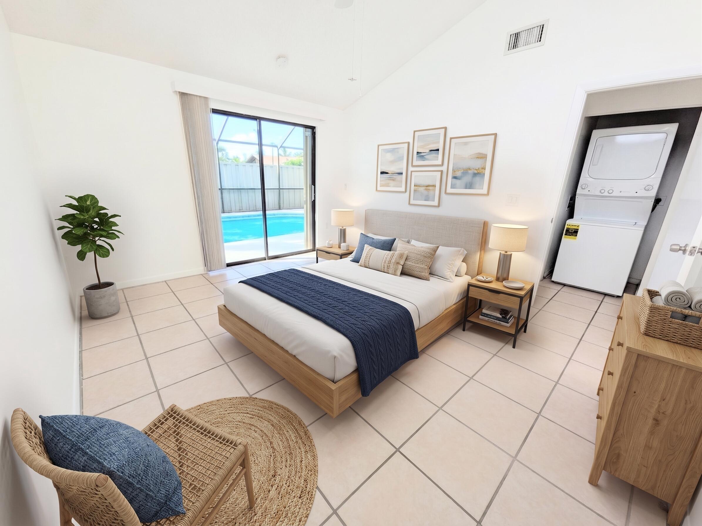 9975 Boca Gardens Trail, Unit A Boca Raton, FL 33496 - Photo 17 of 21 Virtually stage third bedroom
